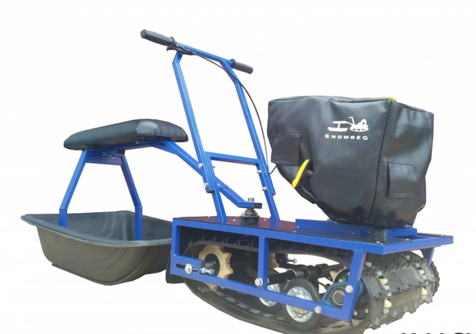 Мини-мотобуксировщик Альбатрос-М с фарой в Саранске