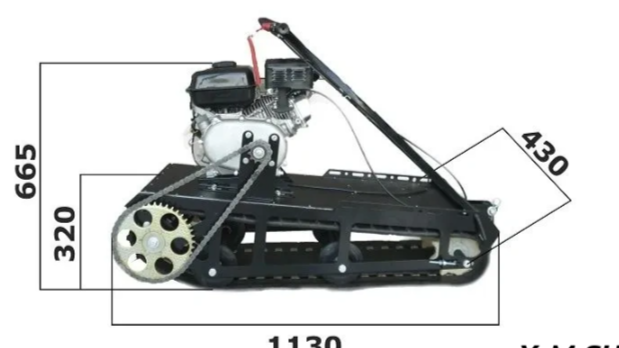 Мотобуксировщик XTREME-MOTORS "Конек-Горбунок" 6.5 л.с. в Саранске