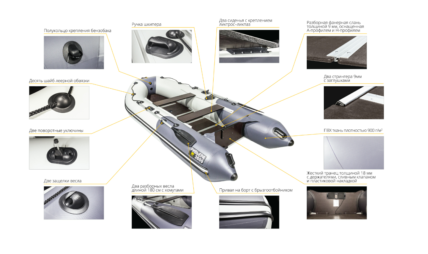 Лодка Ривьера Компакт 2900 СК в Саранске