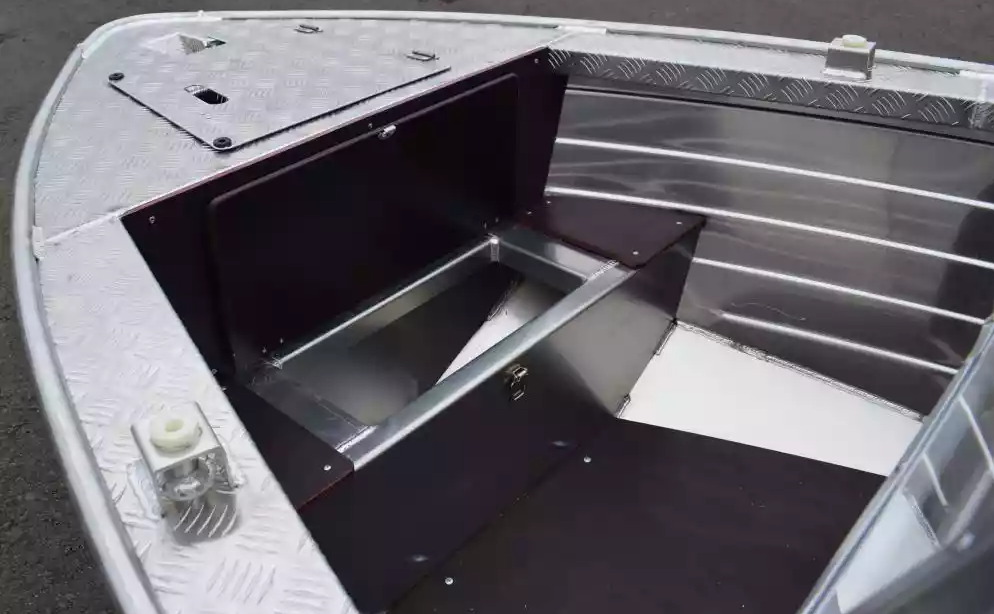 Алюминиевая лодка Wyatboat-390 DCM Увеличенный борт в Саранске