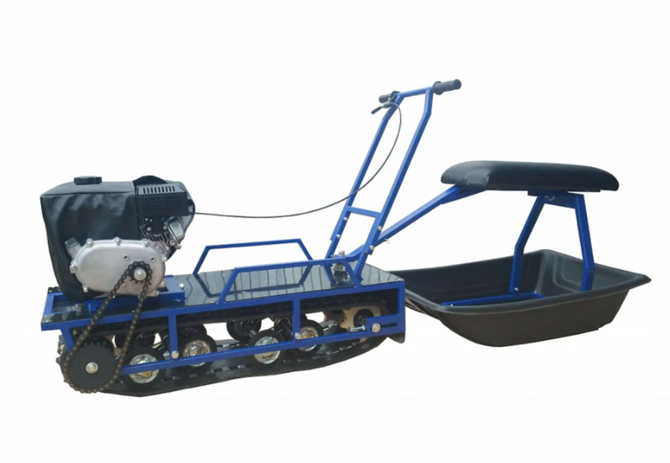 Мотобуксировщик Альбатрос-L 8 с фарой в Саранске