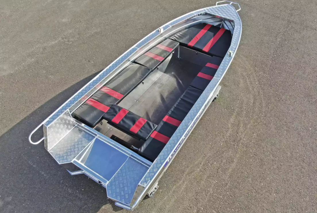 Алюминиевая лодка Wyatboat-390РМ увеличенный борт в Саранске