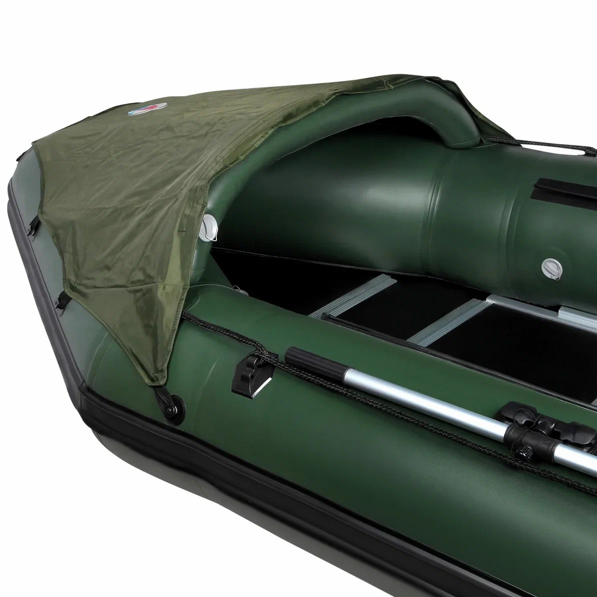 КОМПЛЕКТ НОСОВОГО ТЕНТА К ЛОДКЕ SMARINE SDP MAX 365-380 ЗЕЛЕНЫЙ в Саранске