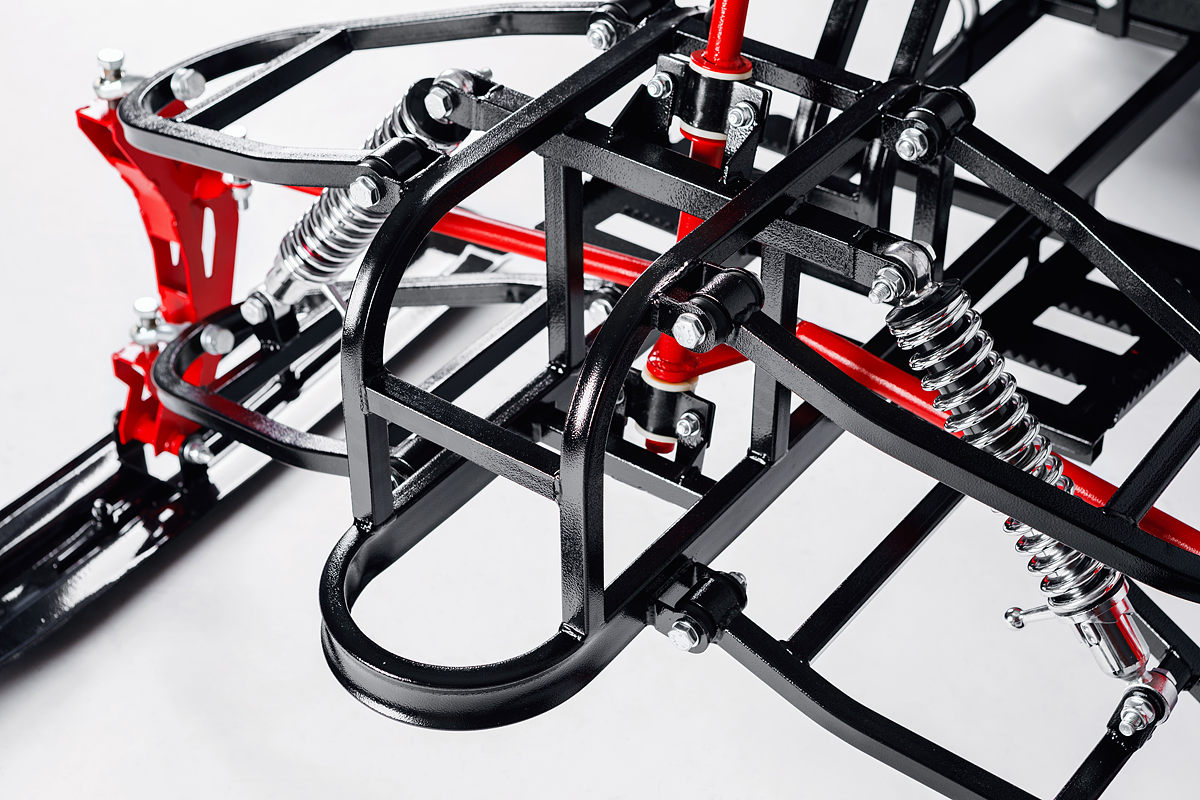 Лыжный модуль IKUDZO TERRAIN с подогревом ручек металлические лыжи в Саранске