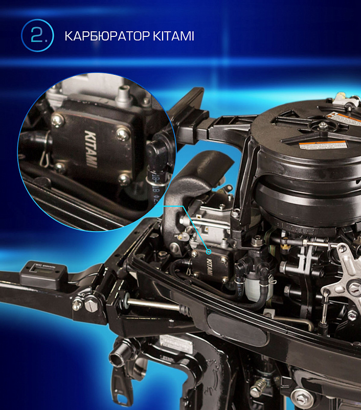 Лодочный мотор MARLIN PROLINE MP 9.9(20) AMHL FORCE в Саранске