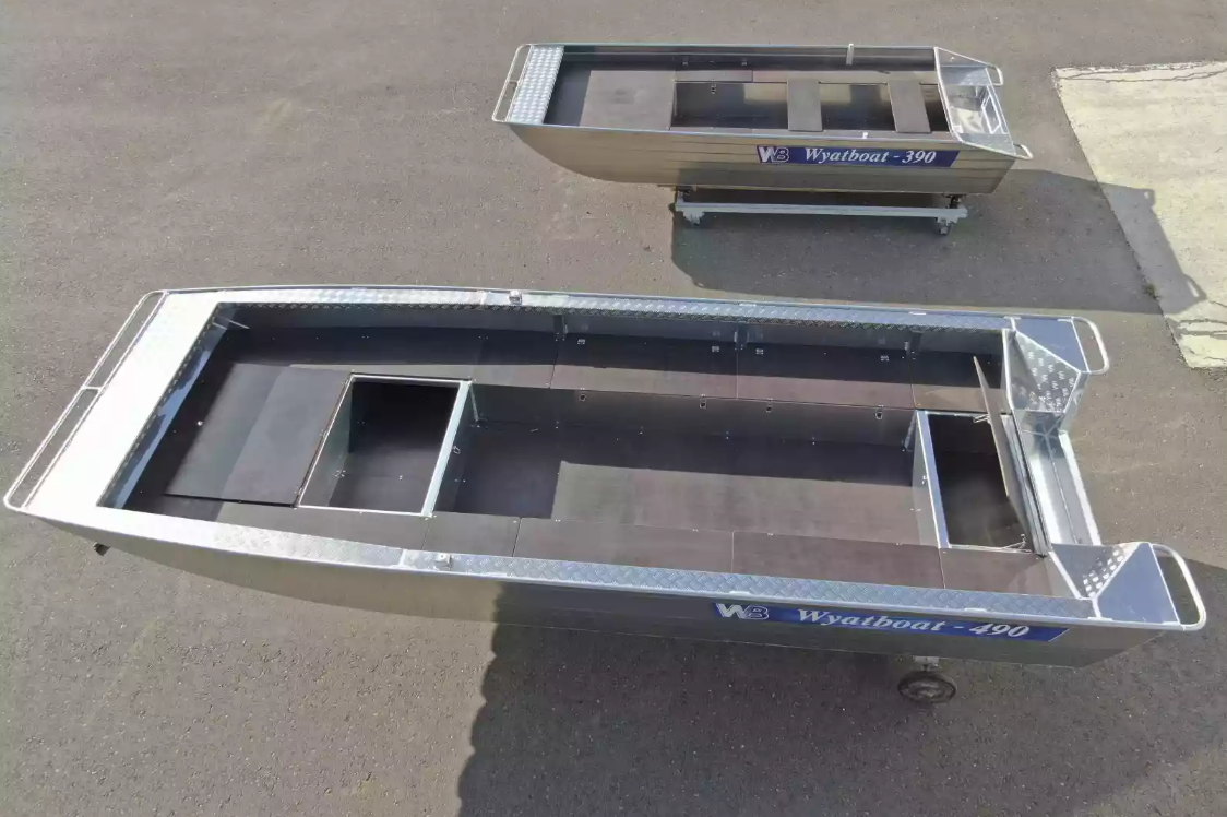 Алюминиевая лодка Wyatboat-490 Jonboat в Саранске