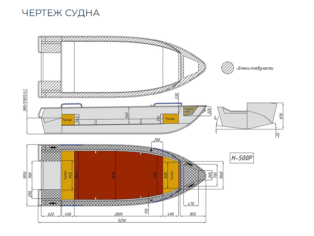 Алюминиевая лодка Неман-500 P в Саранске