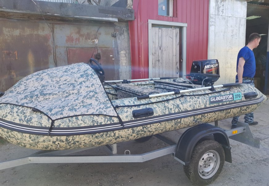 НАДУВНАЯ ЛОДКА GLADIATOR C370AL в Саранске