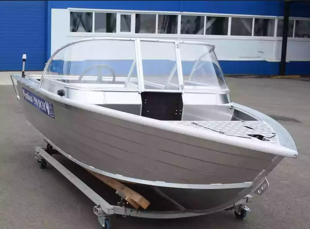 Алюминиевая лодка Wyatboat-390 DCM Увеличенный борт в Саранске