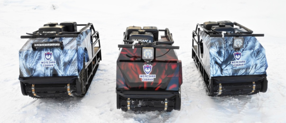 Мотобуксировщик Irondog (Железная собака) M500 9 Камуфляж Охотник в Саранске