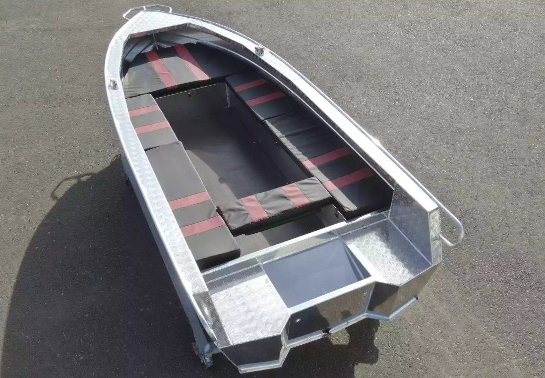 Алюминиевая лодка Wyatboat-390РМ увеличенный борт в Саранске