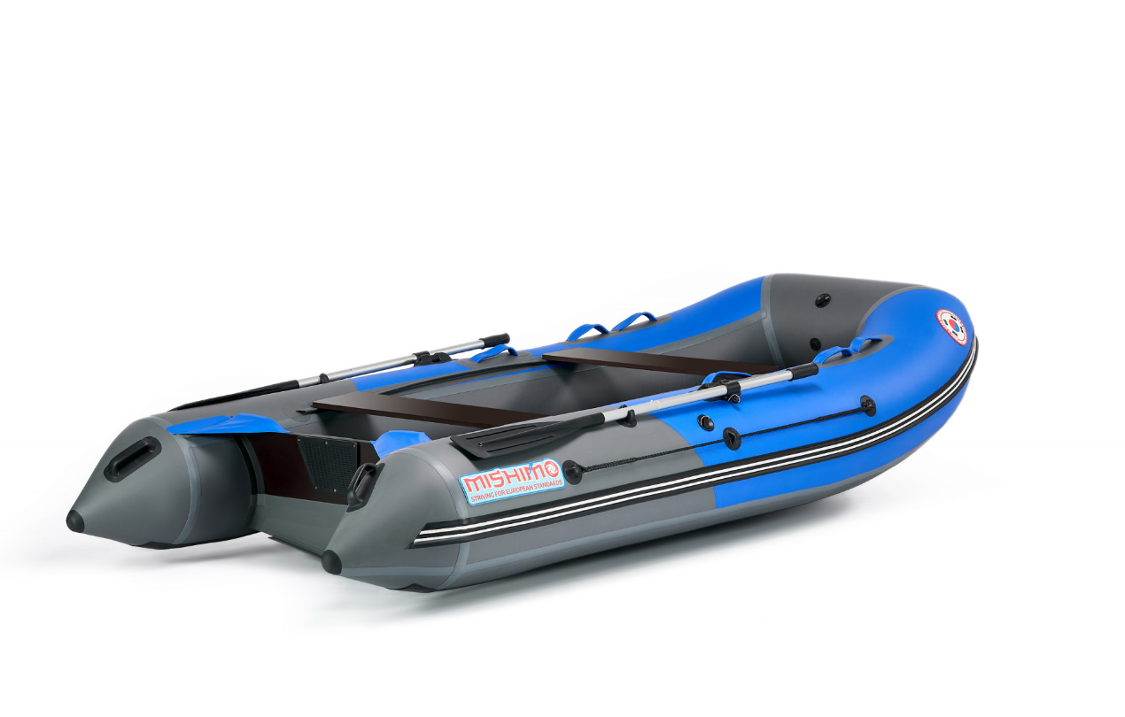 КОМПЛЕКТ ЛОДКА MISHIMO PRO 350 + ЛОДОЧНЫЙ МОТОР MARLIN MP 9.9 (15) AMHS PROLINE в Саранске