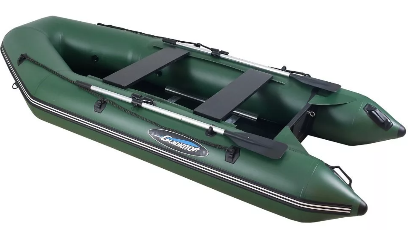 МОТОРНО-ГРЕБНАЯ ЛОДКА ПВХ GLADIATOR A 280 ТК С ФАНЕРНЫМ ДНОМ в Саранске