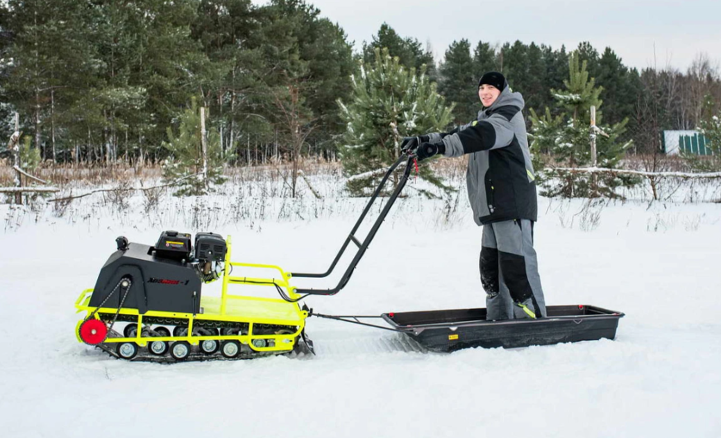 Мотобуксировщик Бурлак ХОЗЯИН-1 (капот металл) в Саранске