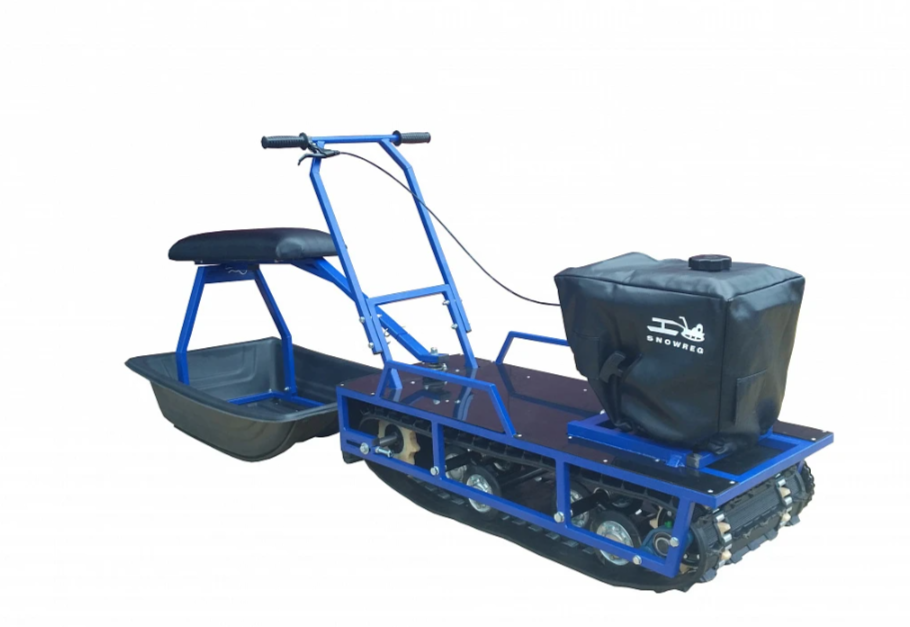 Мотобуксировщик Альбатрос-L 8 с фарой в Саранске