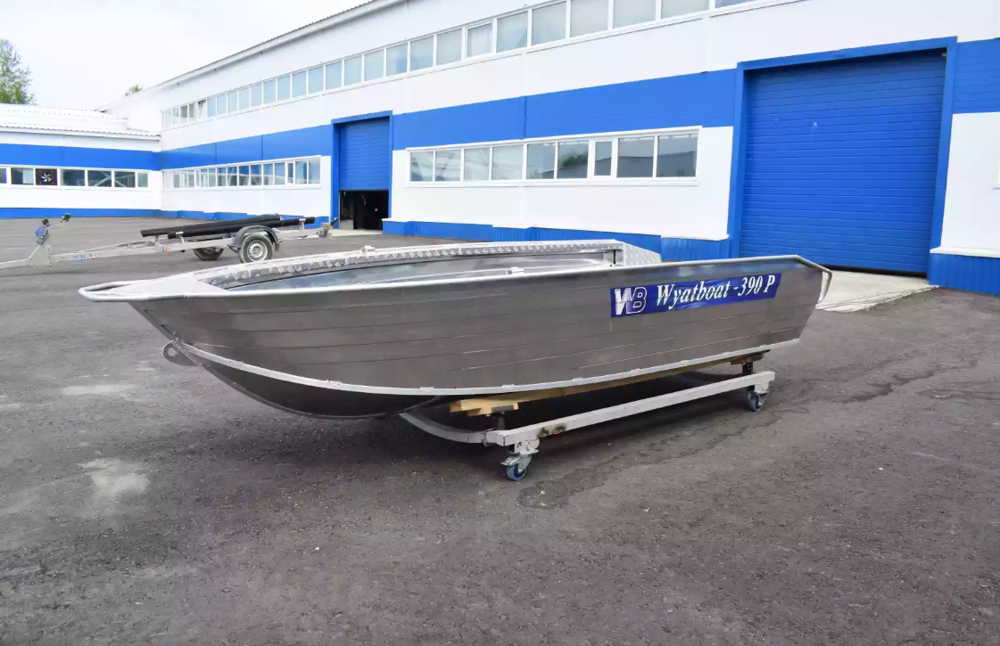 Алюминиевая лодка Wyatboat-390Р Увеличенный борт в Саранске