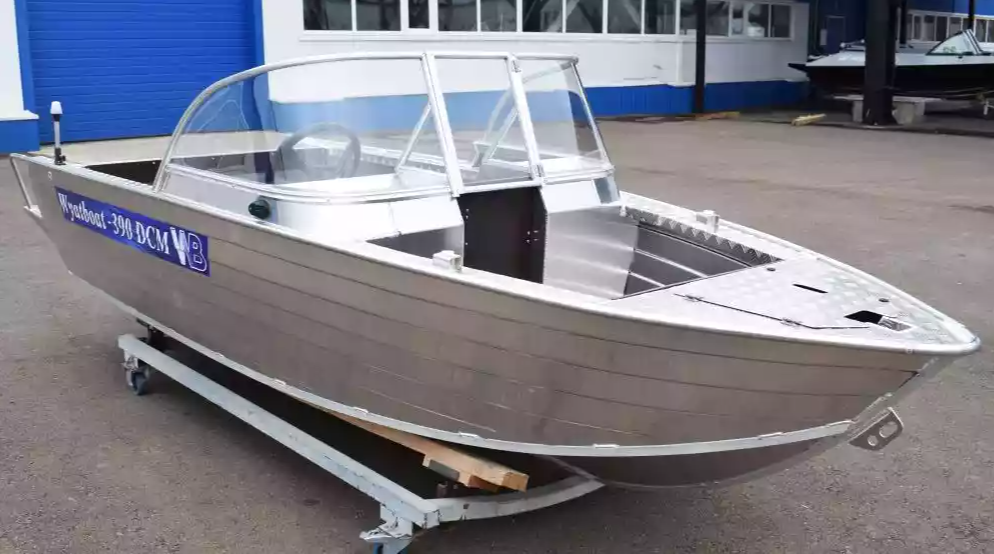 Алюминиевая лодка Wyatboat-390 DCM Увеличенный борт в Саранске