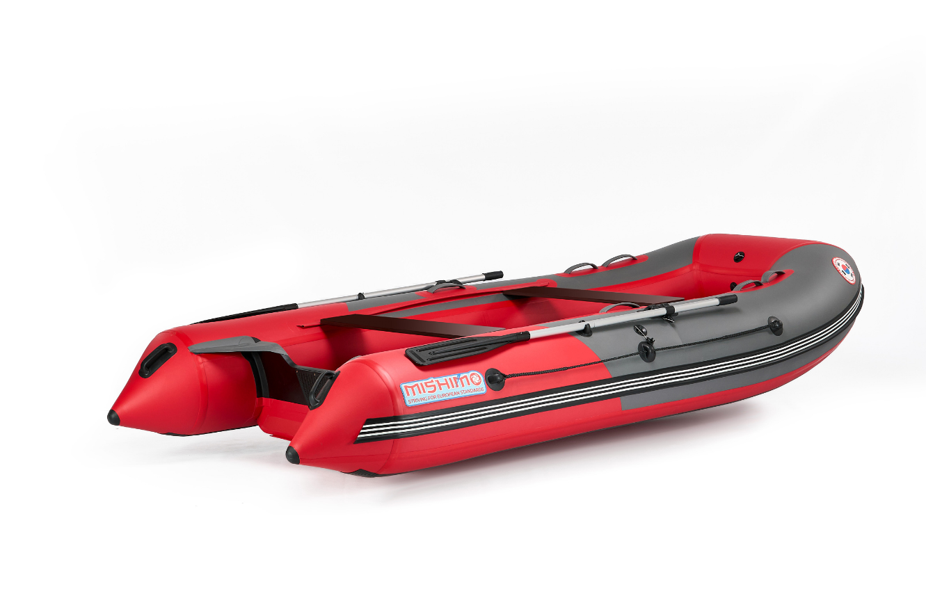 КОМПЛЕКТ ЛОДКА MISHIMO PRO 350 + ЛОДОЧНЫЙ МОТОР MARLIN MP 9.9 (15) AMHS PROLINE в Саранске