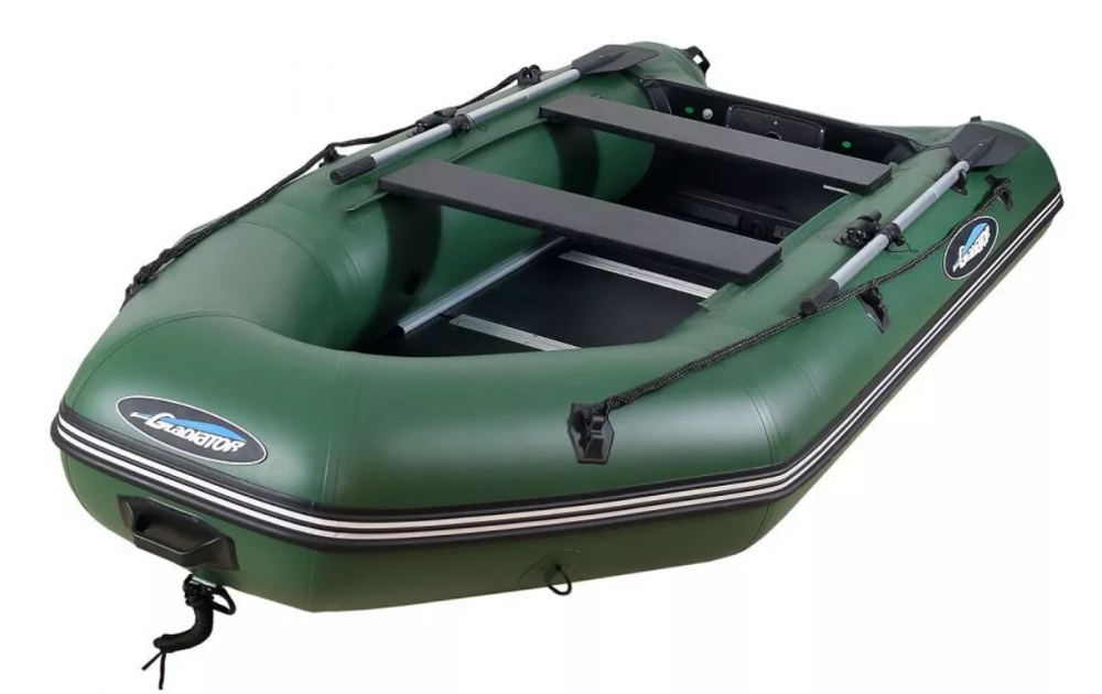 МОТОРНО-ГРЕБНАЯ ЛОДКА ПВХ GLADIATOR A 320 ТК С ФАНЕРНЫМ ПОЛОМ в Саранске