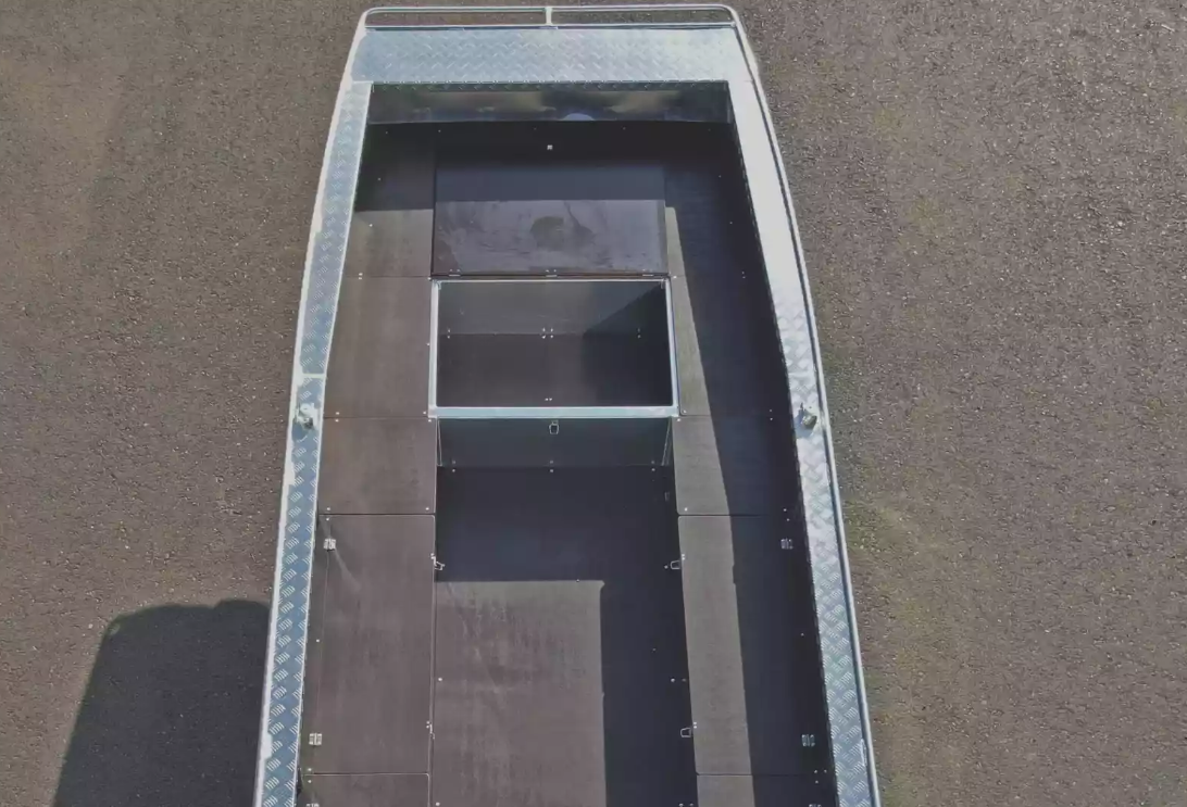 Алюминиевая лодка Wyatboat-490 Jonboat в Саранске