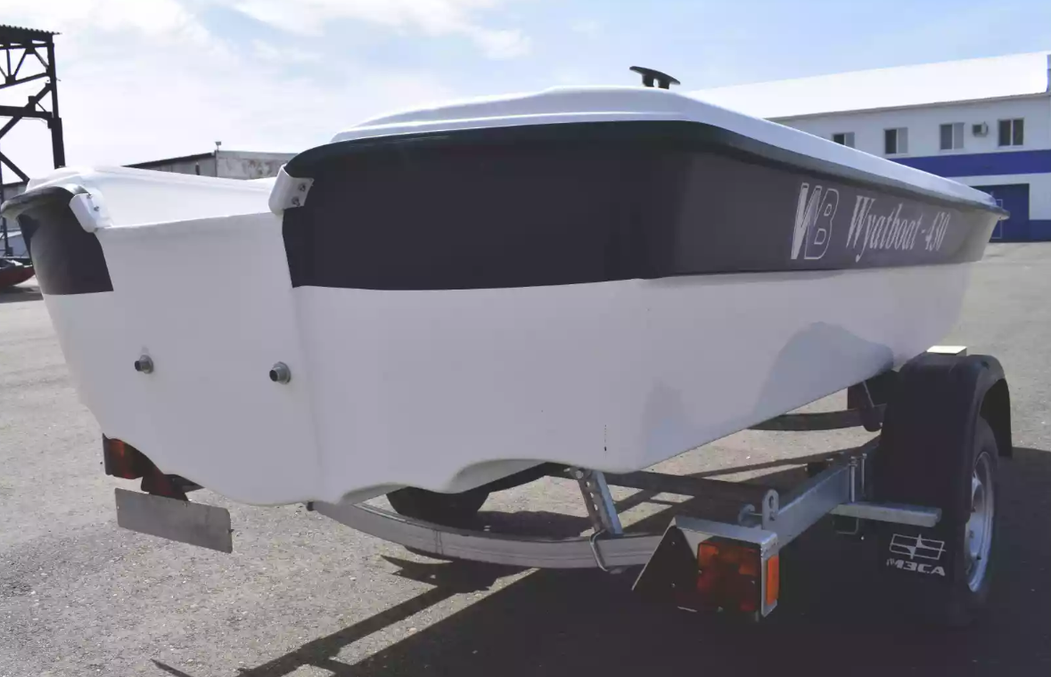 Стеклопластиковая лодка Wyatboat 430 тримаран в Саранске