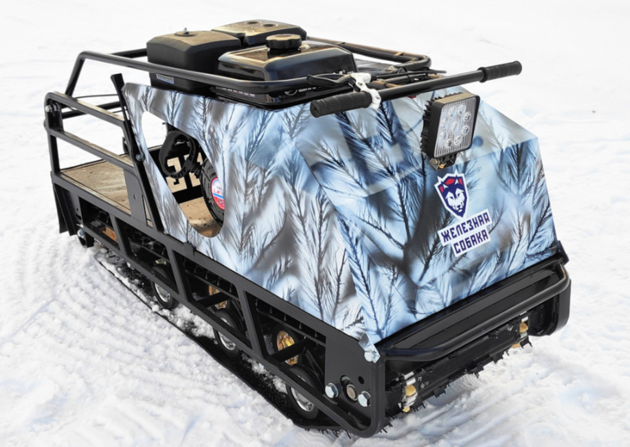 Мотобуксировщик Irondog (Железная собака) M500 9 Камуфляж Охотник в Саранске