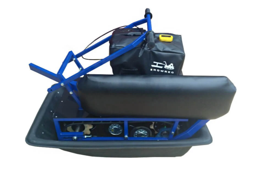 Мини-мотобуксировщик Альбатрос-М с фарой в Саранске