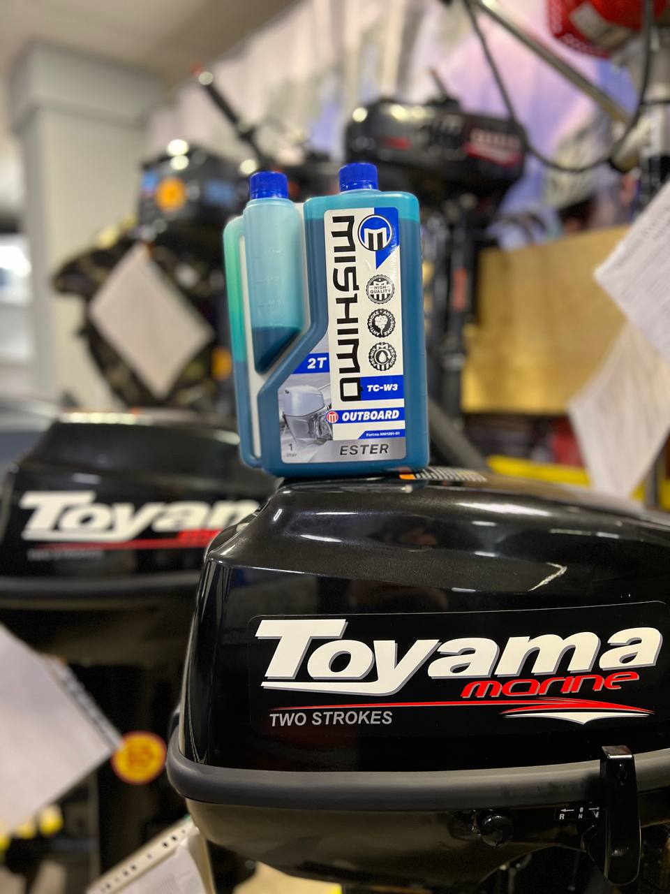 Масло MISHIMO 2T OUTBOARD (ESTER) полусинтетика 1 л в Саранске