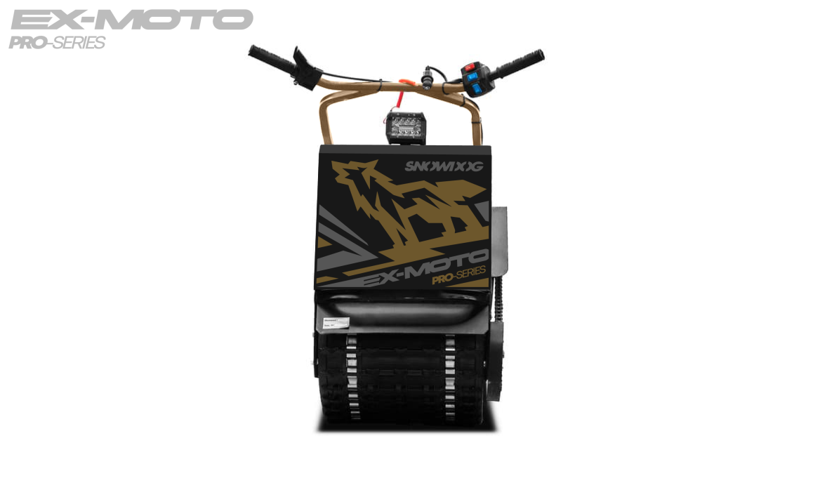 Мотобуксировщик EX-MOTO SNOWDOG S380 8л.с. в Саранске