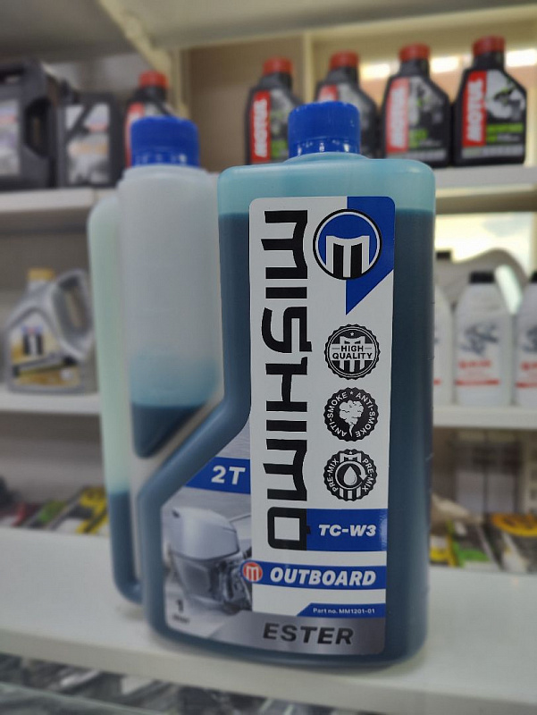 Масло MISHIMO 2T OUTBOARD (ESTER) полусинтетика 1 л в Саранске