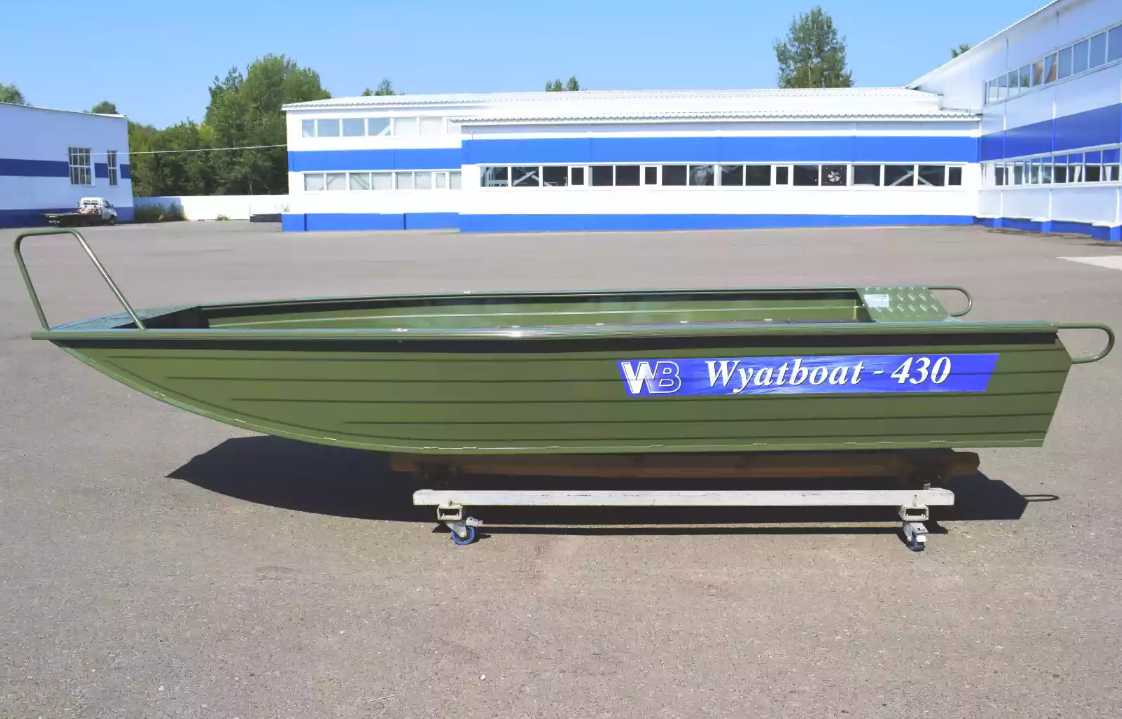 Алюминиевая лодка  Wyatboat-430 Master Fish в Саранске