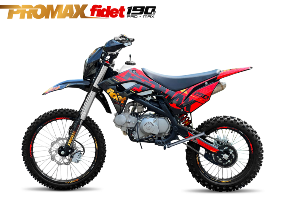 Мотоцикл (питбайк) PROMAX FIDET (ФАЙДЕТ) 190E MAX PRO LUX 19/16 в Саранске