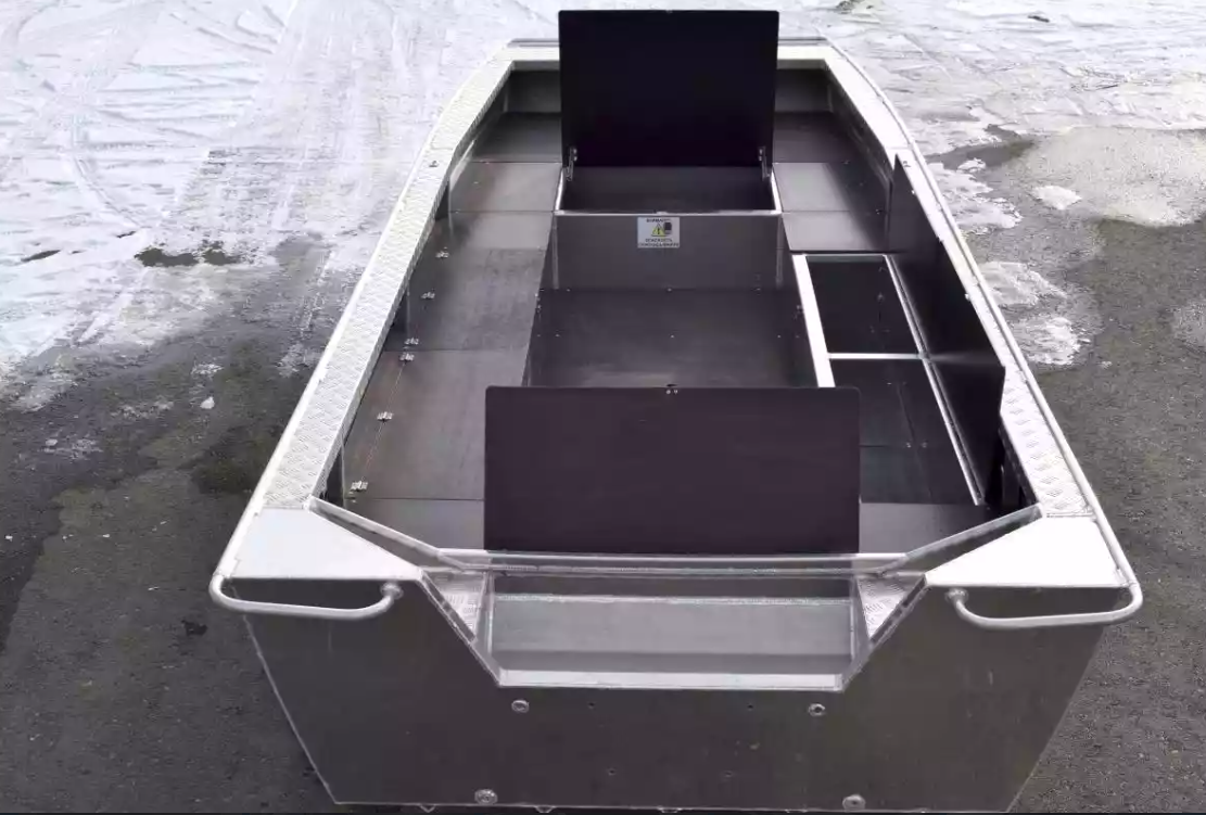 Алюминиевая лодка Wyatboat-490 Jonboat в Саранске