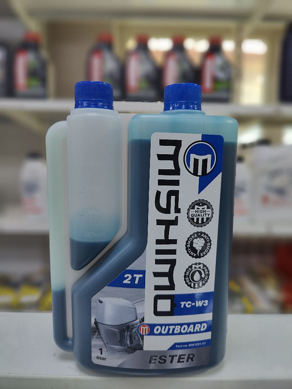 Масло MISHIMO 2T OUTBOARD (ESTER) полусинтетика 1 л в Саранске