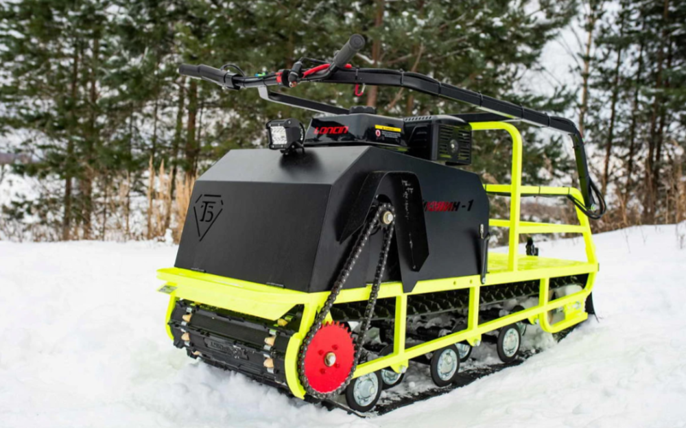 Мотобуксировщик Бурлак ХОЗЯИН-1 (капот металл) в Саранске