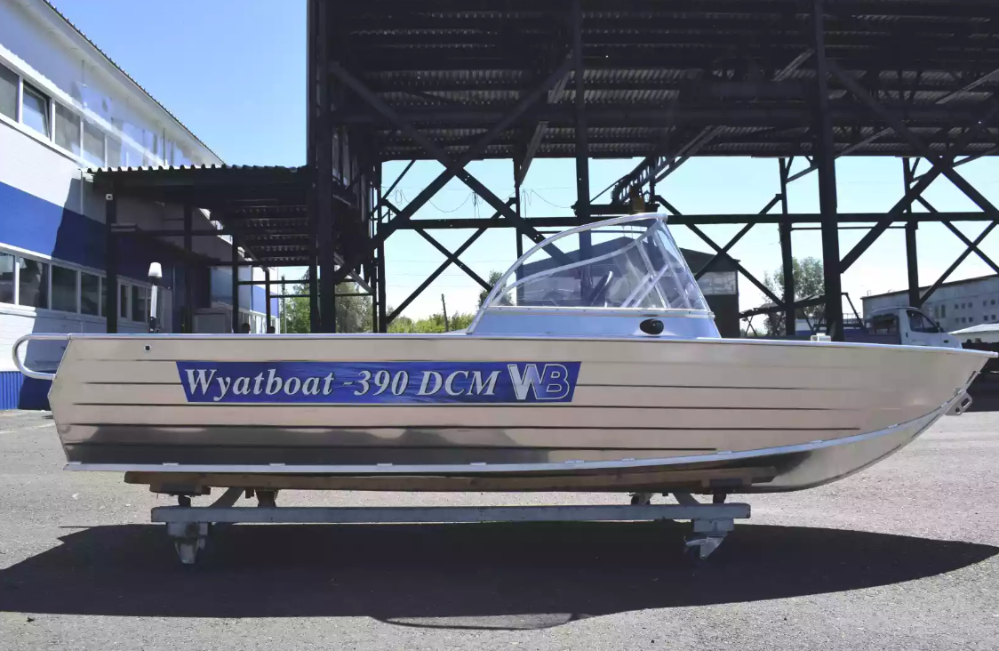 Алюминиевая лодка Wyatboat-390 DCM в Саранске
