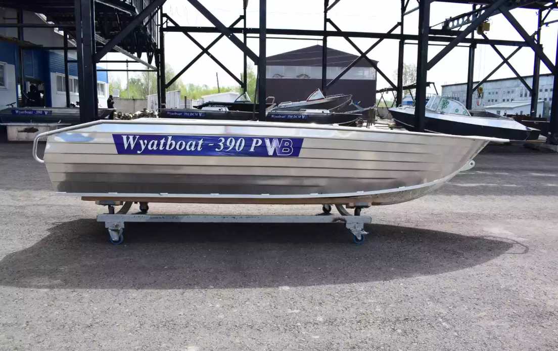Алюминиевая лодка Wyatboat-390Р Увеличенный борт в Саранске