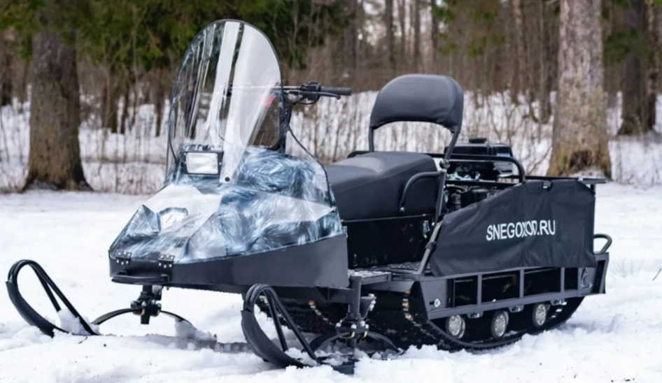 Миниснегоход Егерь Экспедитор 20 л.с. , реверс, тормоз, капот белый в Саранске