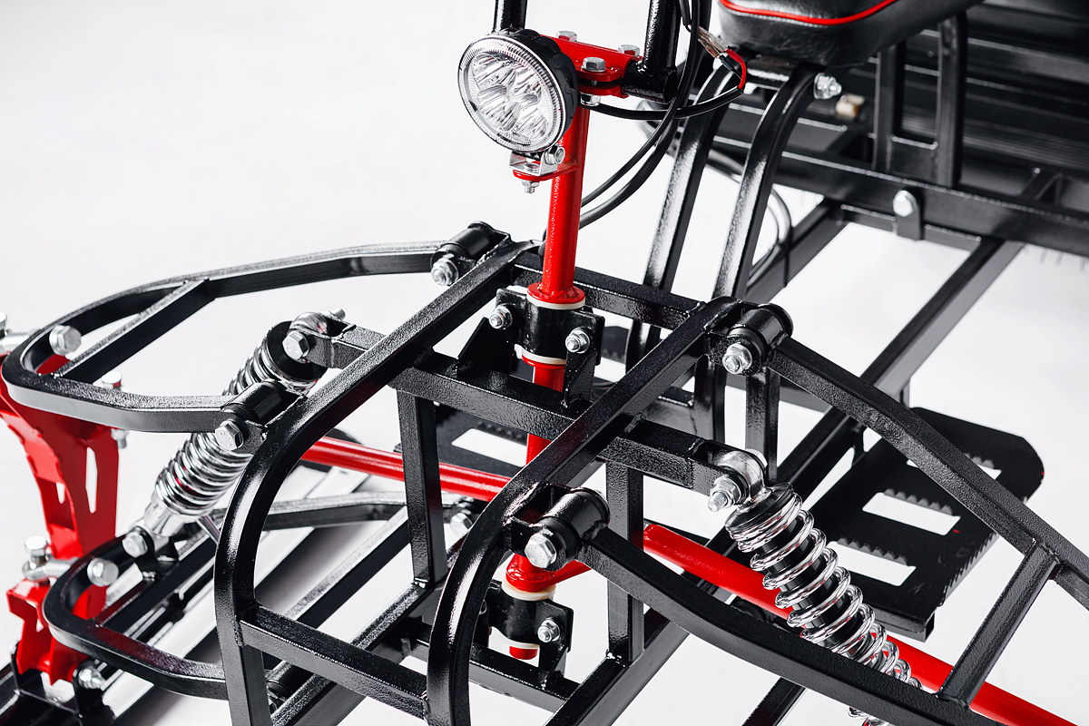 Лыжный модуль IKUDZO TERRAIN с подогревом ручек металлические лыжи в Саранске