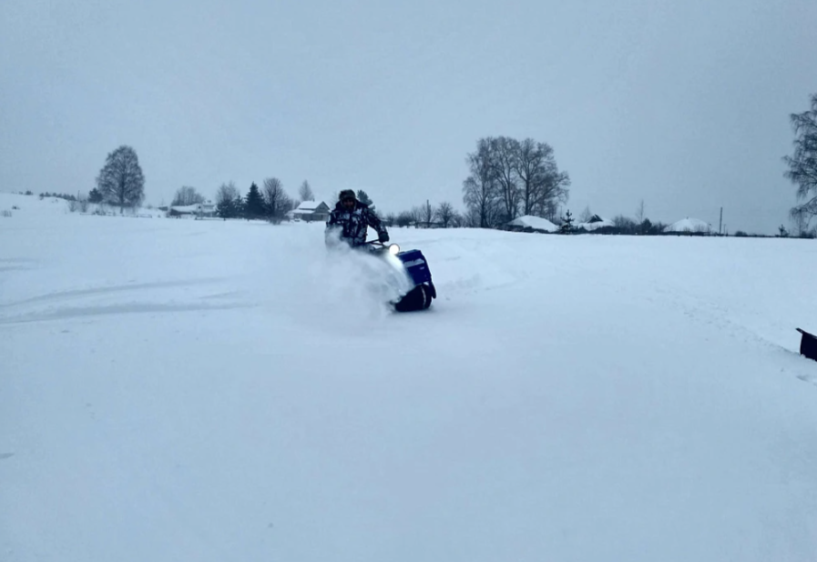 Мотобуксировщик Альбатрос-XLV 9 мини, тележки, 1250 мм в Саранске