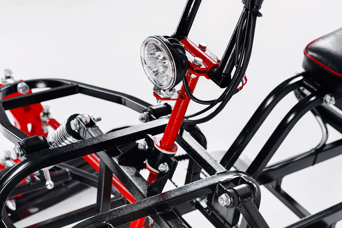 Лыжный модуль IKUDZO TERRAIN с подогревом ручек металлические лыжи в Саранске