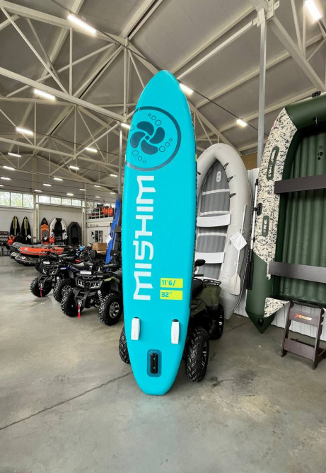 SUP (САП) Доска MISHIMO PRO-MAX Light Teal 11’ (335см) в Саранске