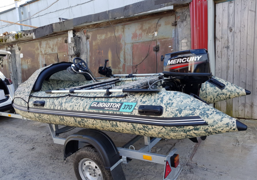 НАДУВНАЯ ЛОДКА GLADIATOR C370AL в Саранске