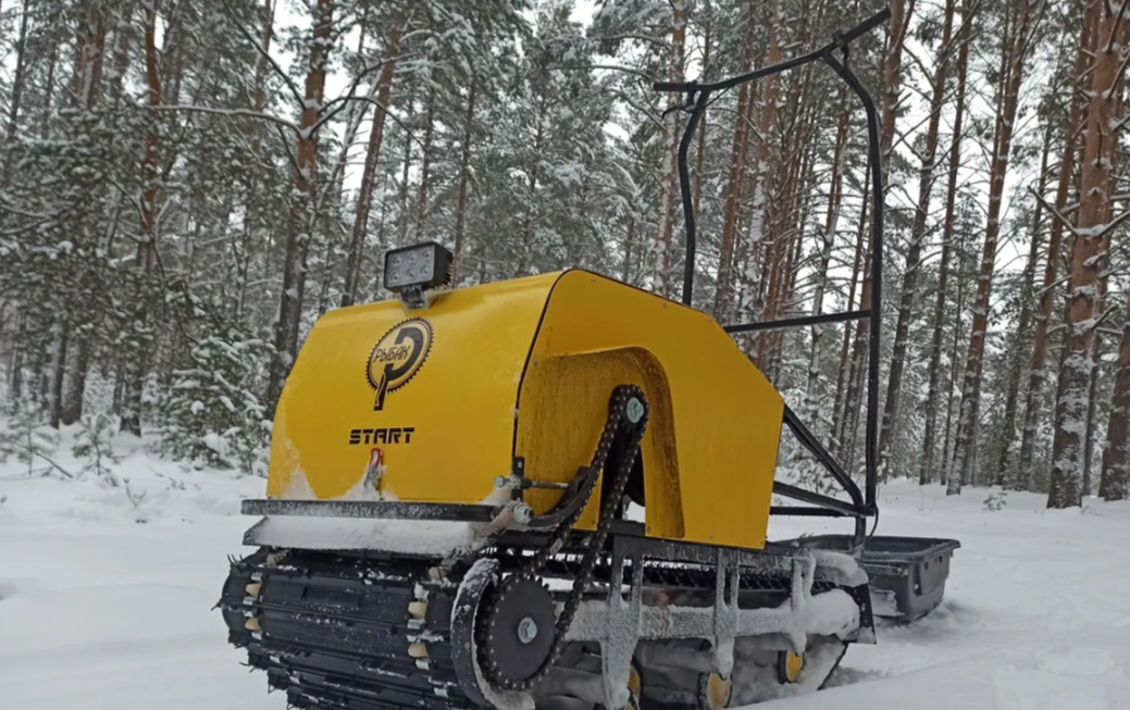 Мотобуксировщик РЫБАК СТАРТ Lifan 15 л.с. (металлический капот) в Саранске
