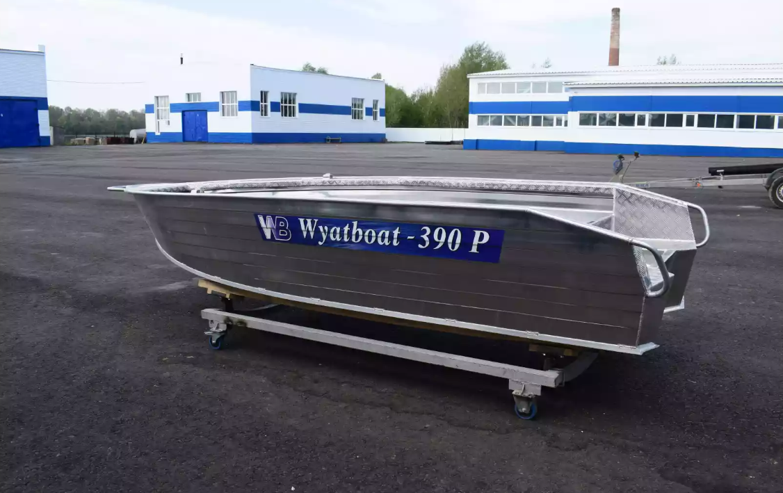 Алюминиевая лодка Wyatboat-390Р Увеличенный борт в Саранске