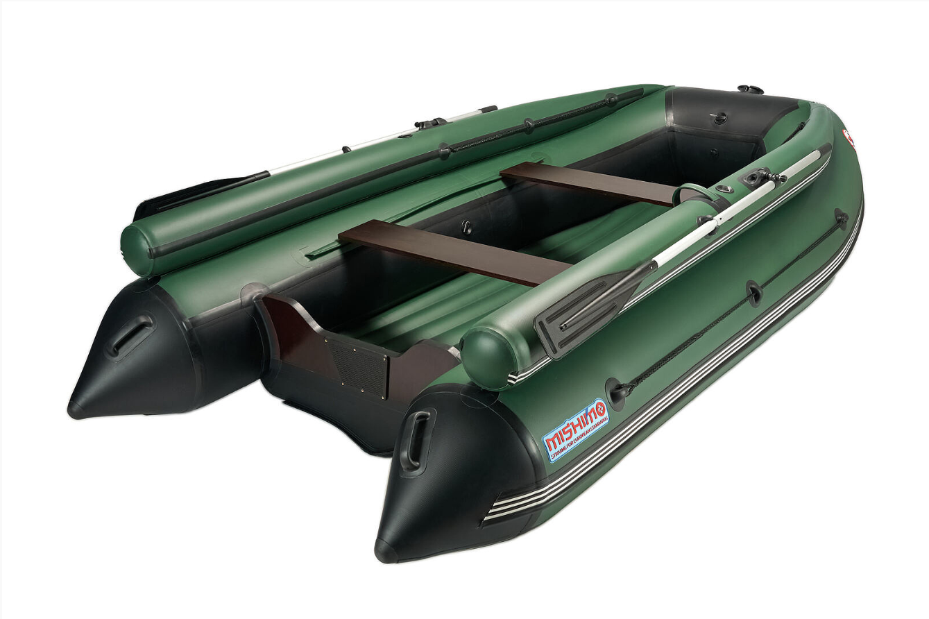 КОМПЛЕКТ ЛОДКА MISHIMO FAMILY LITE 370 + МОТОР MARLIN MP 9.9 AMHS PROLINE FORCE в Саранске