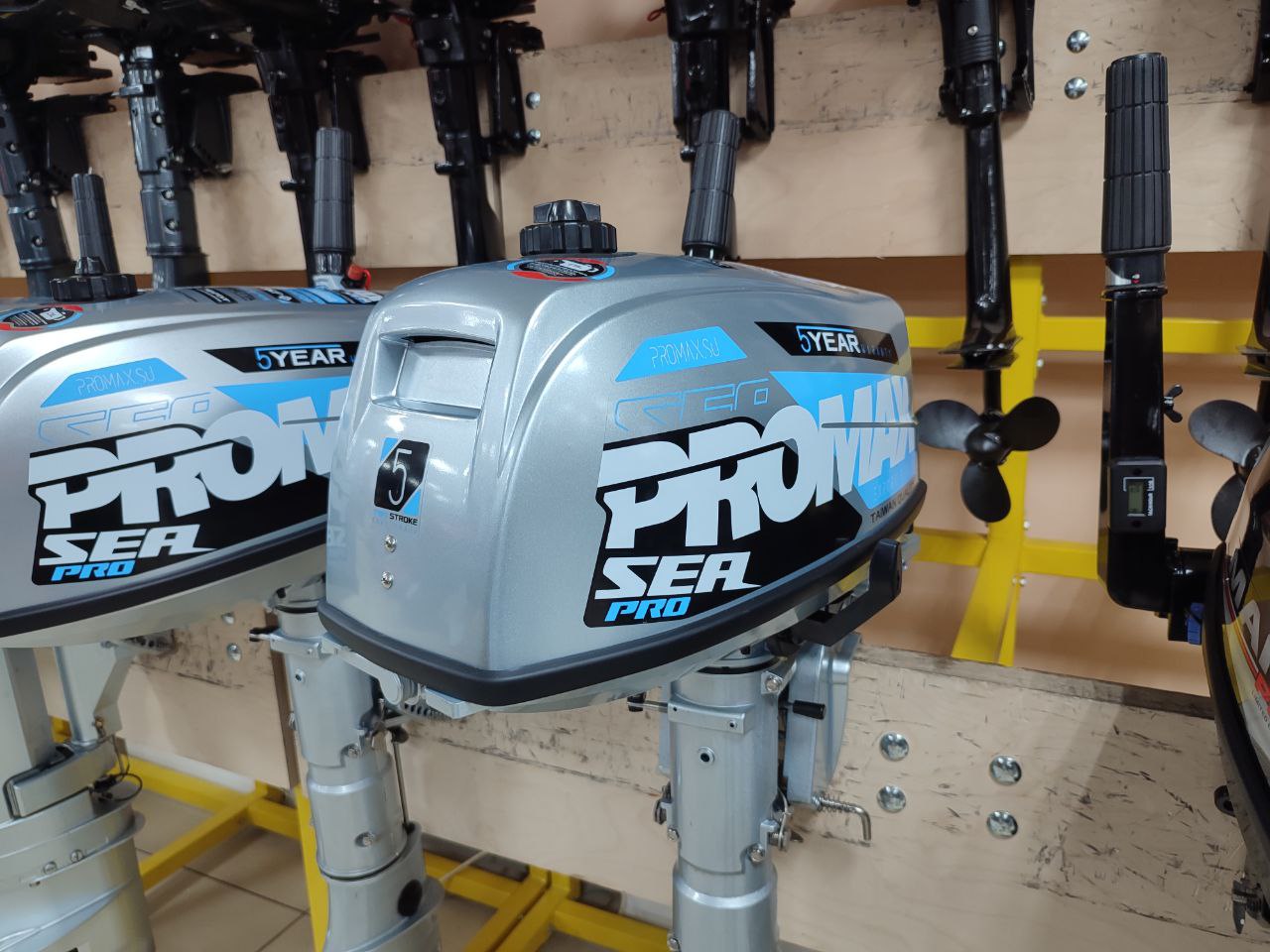 Лодочный мотор PROMAX SP5FHS (внешний бак 12 л) в Саранске