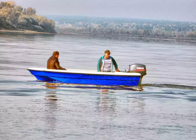 Стеклопластиковая лодка Wyatboat 430 тримаран в Саранске