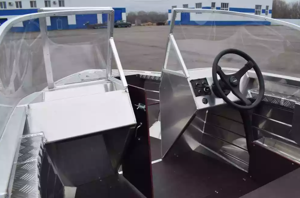 Алюминиевая лодка Wyatboat-390 DCM Увеличенный борт в Саранске