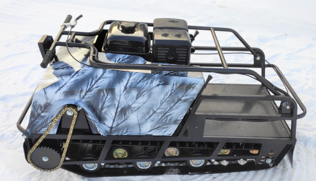 Мотобуксировщик Irondog (Железная собака) M500 9 Камуфляж Охотник в Саранске